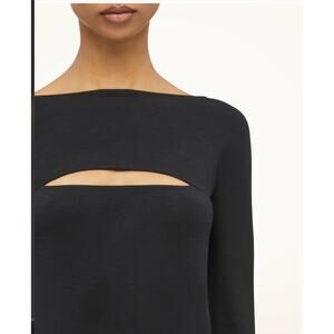 NWOT Wolford The Kimono Slit Body Bodysuit Wool Size Medium